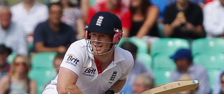 The lesser spotted Eoin Morgan only reveals its white plumage very rarely eoin-morgan