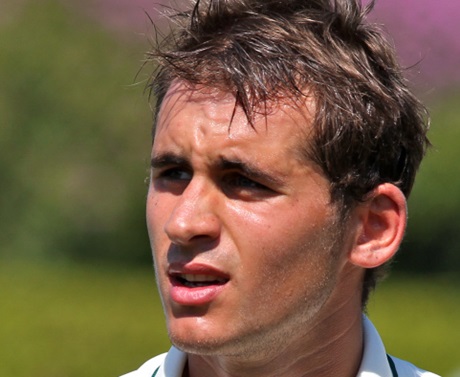 Alex Hales' sad runless face Photo by Sarah Ansell