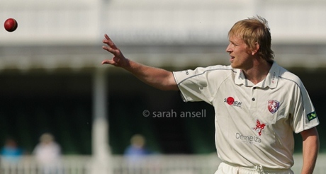 Mark Davies plays for Kent now but still looks like a Viking