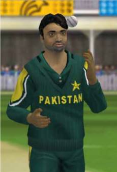 Shoaib Akhtar in Brian Lara Cricket