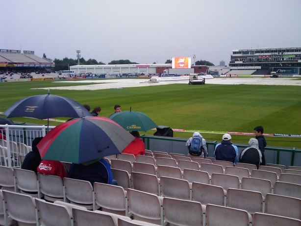 Old Trafford Cricket Ground at its most mediocre