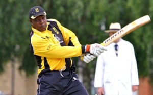 Richie Richardson has even been practising
