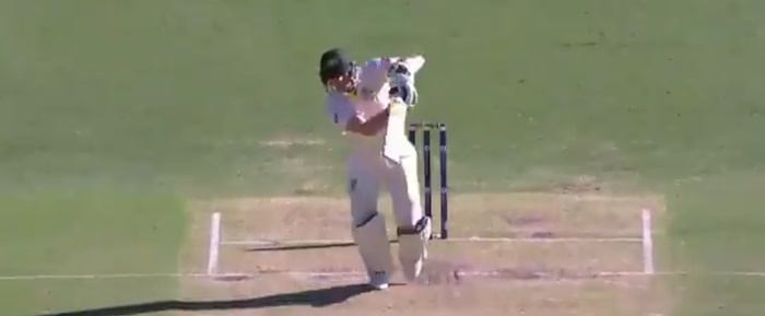 Steve Smith shortly after everything was correctly arranged