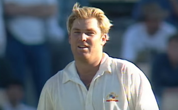 Back when Shane Warne looked terrible naturally