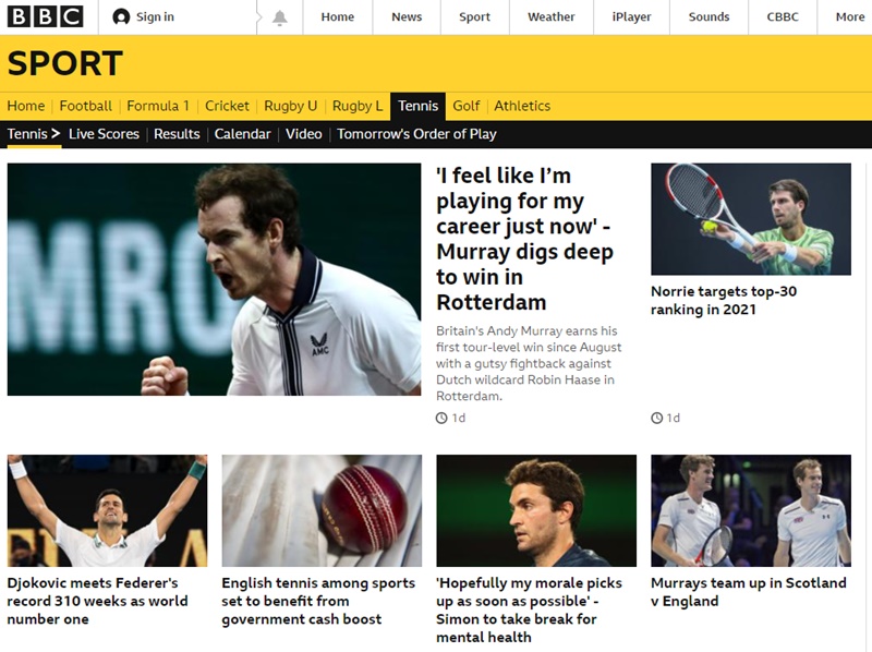 BBC SPORT, Tennis, Rules and Equipment