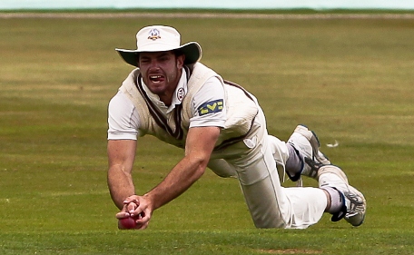Tom Maynard playing cricket