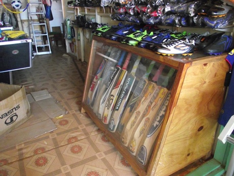 Cricket bats in Jinja