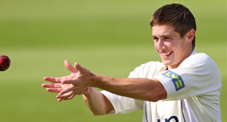 Woakes has adapted Spider-man's web shooters so that they fire cricket balls