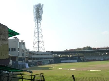 It's Lal Bahadur Stadium, Hyderabad